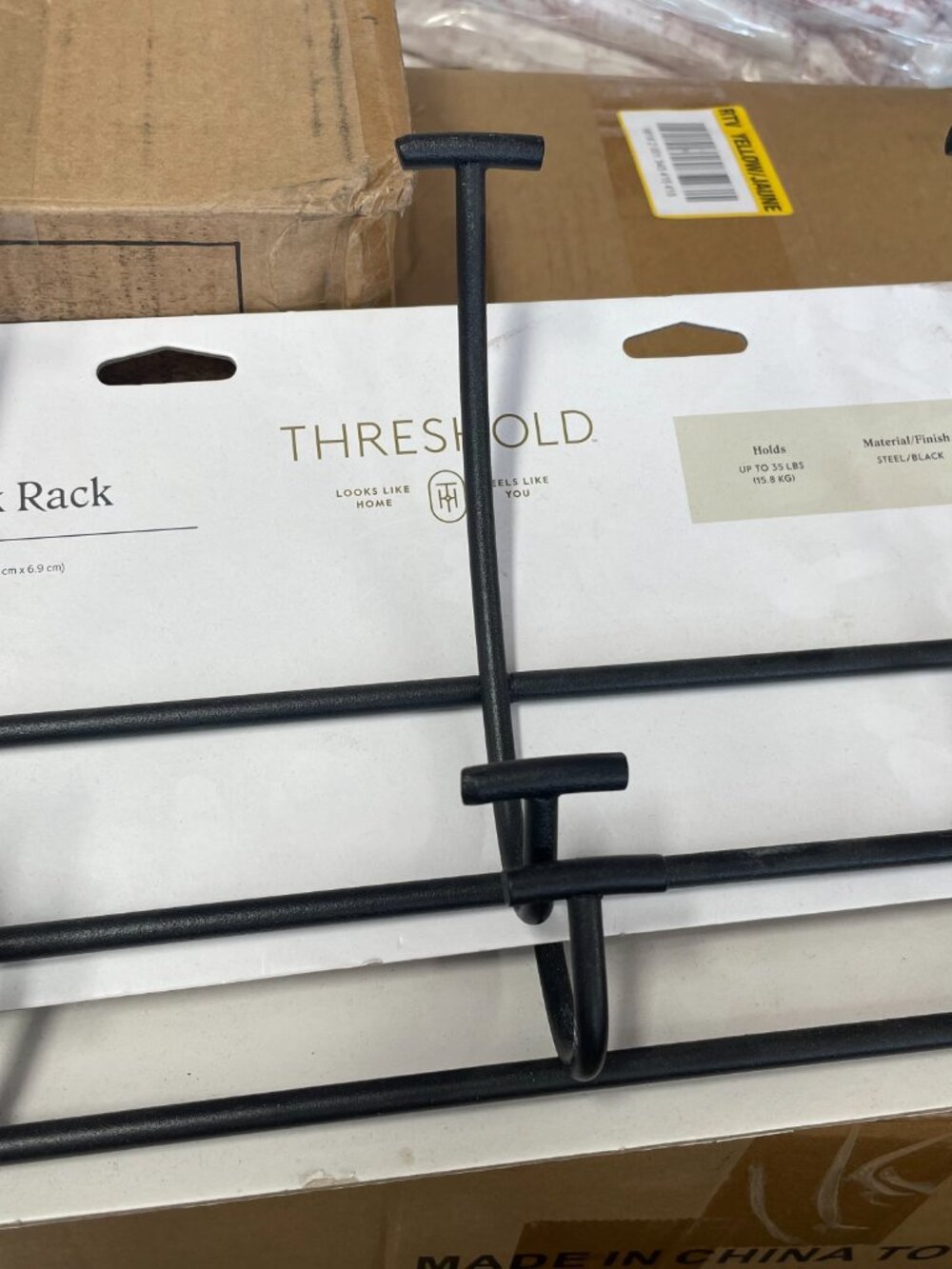 Threshold Double Hook Rack - Picture 2 of 4